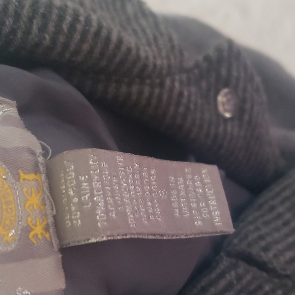 Clssic XXI s vertical stripes pocket & button details slight puff sleeve - Picture 13 of 13